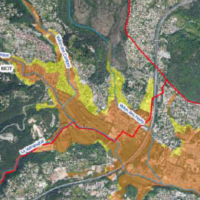 Etude hyraulique pour le révisions des PPRI d’Antibes et Biot